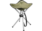 CRIVIT sklopiva stolica za kampovanje sa tri noge i trakom za nošenje.