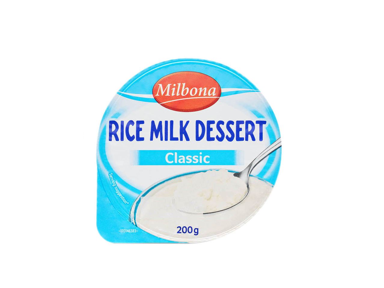 Dessert di riso al latte Milbona, classico, 200g