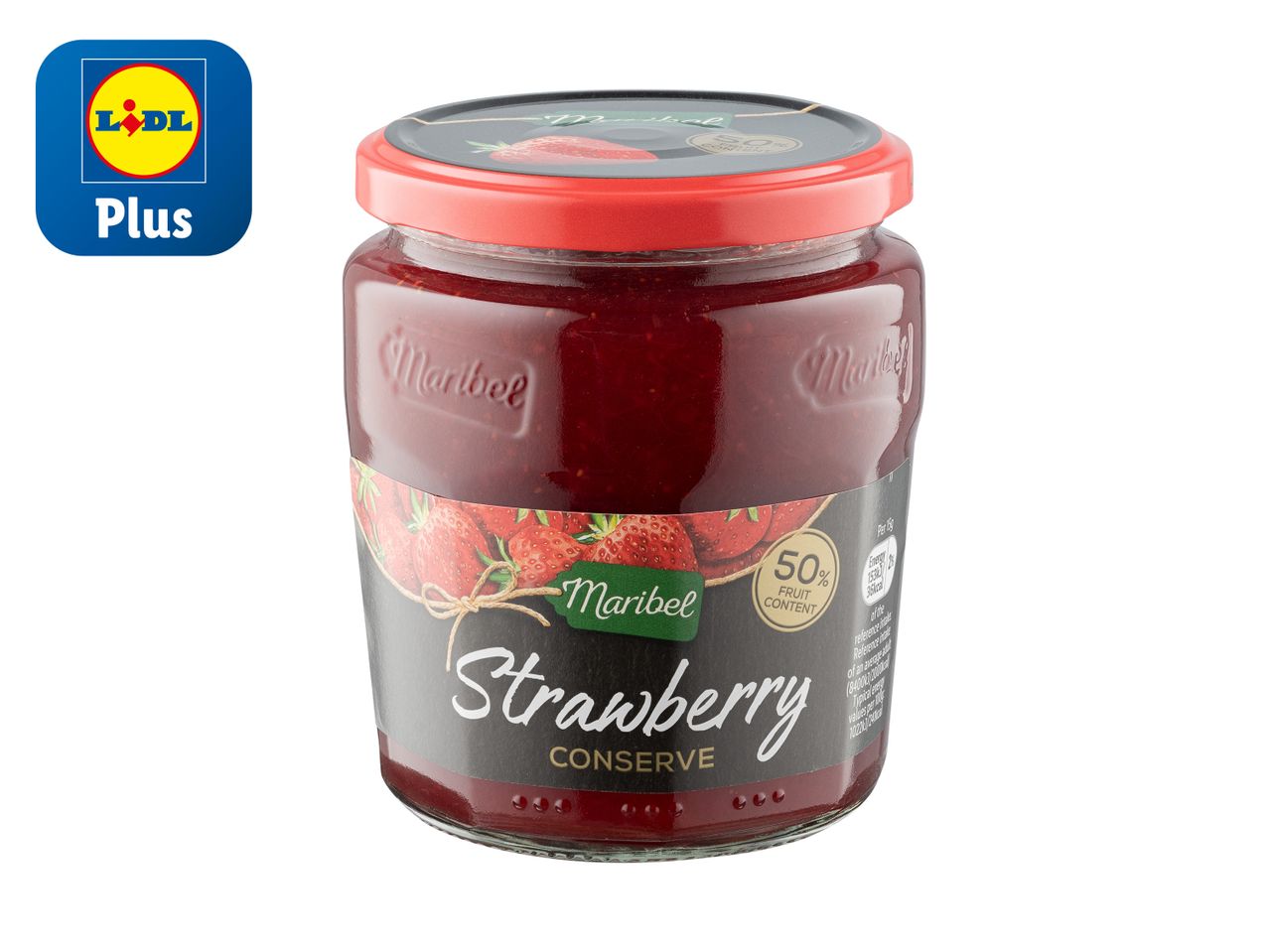 Go to full screen view: Maribel Strawberry Jam Conserve - Image 1