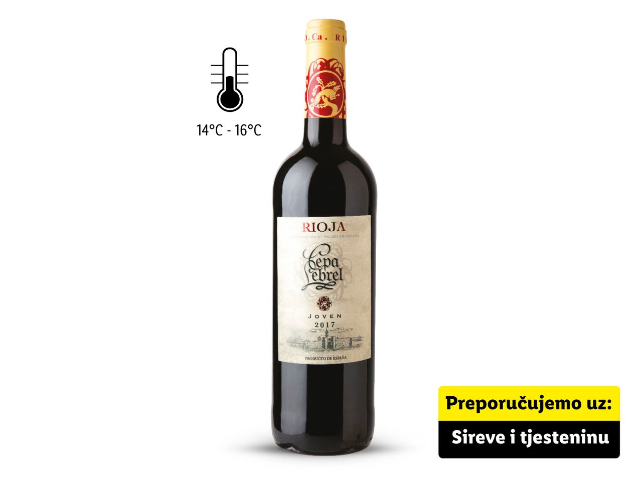 Idi na pun prikaz ekrana: Rioja DOCa Joven - Slika 1