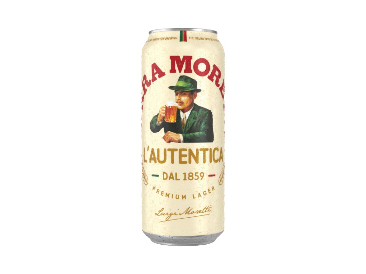 Limena konzerva Birra Moretti L'Autentica piva.