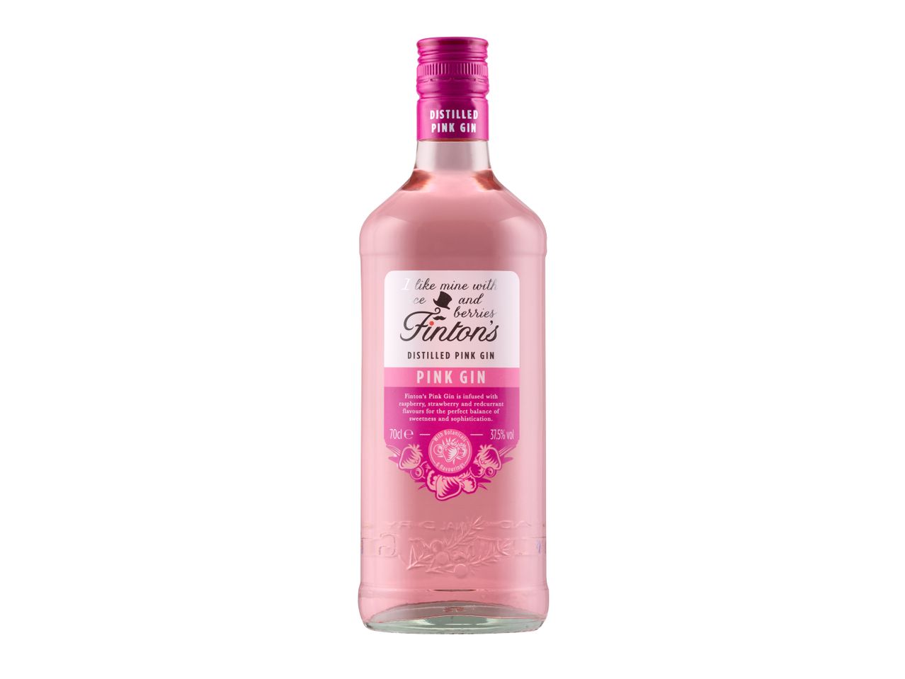 Go to full screen view: Finton's Pink Gin - Image 1
