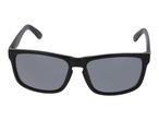 Black sunglasses with dark gray lenses