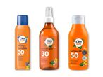Nivea Sun solcreme i spray, lotion og olie med SPF 30 og 50.