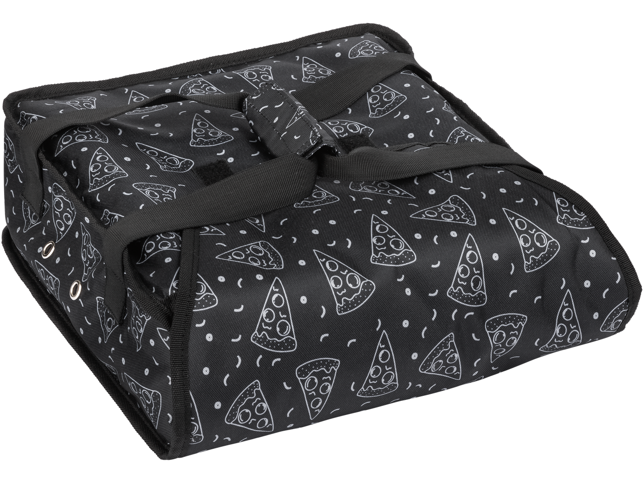 Melna Ellehammer picas termomaiss ar picas šķēlīšu rakstu