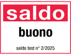 Sigillo Saldo buono, test n° 2/2025