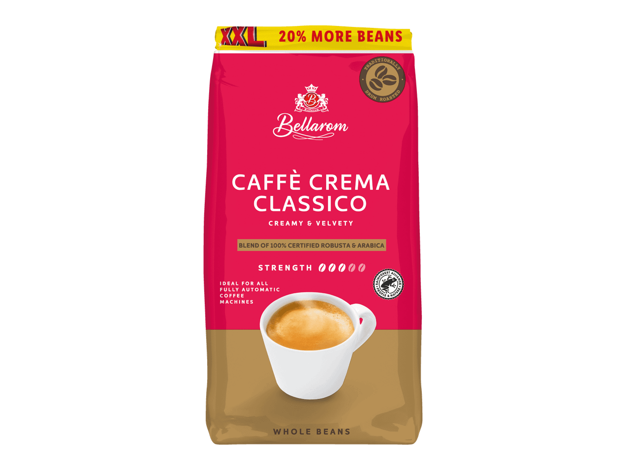 Brillan Caffè Crema Classico -kahvipaketti.