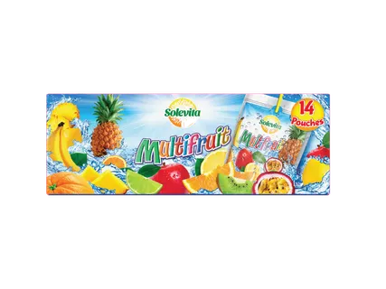 Įvairių vaisių gaivusis gėrimas