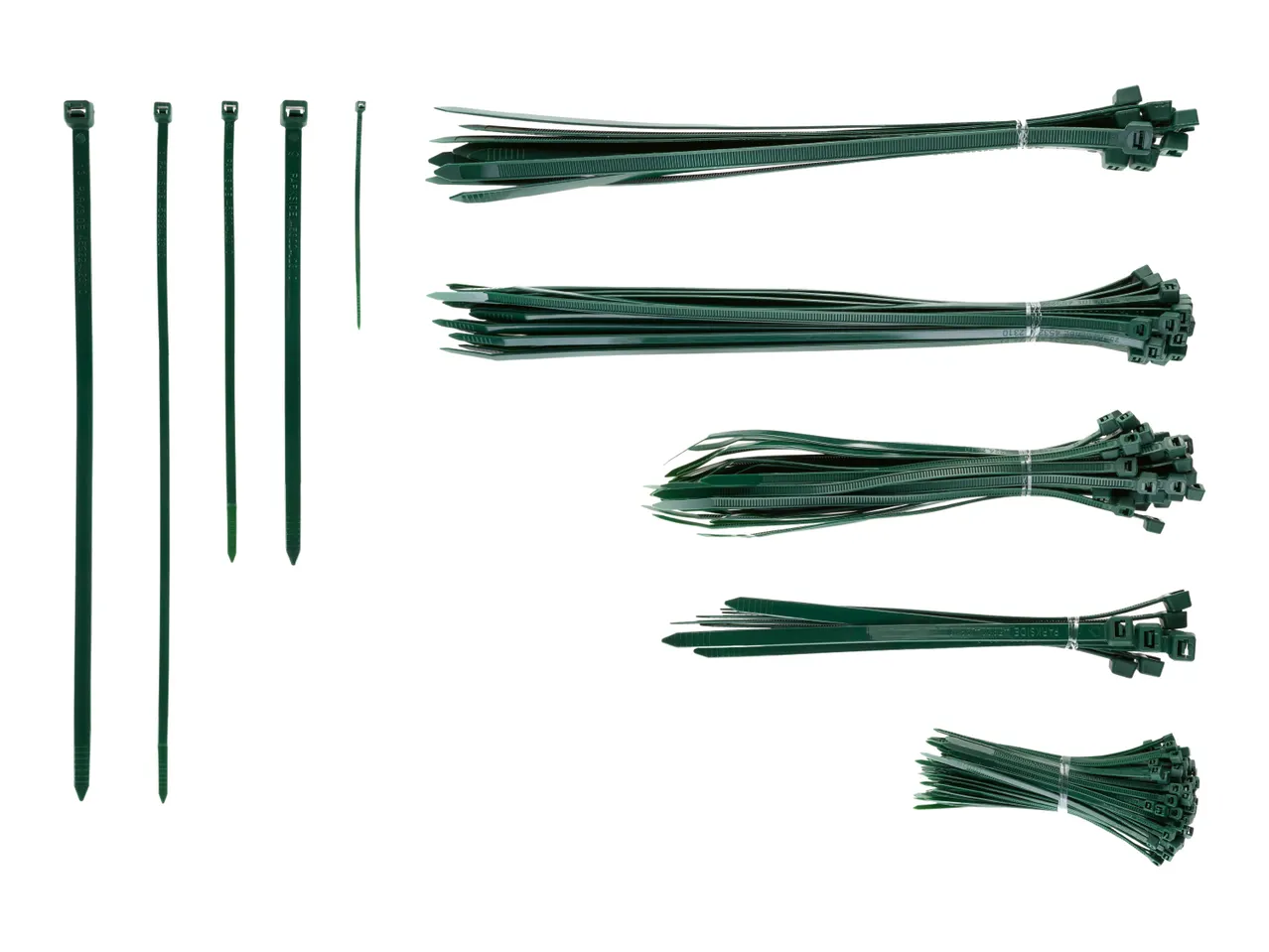 PARKSIDE 251-Piece Cable Tie Sets - UV
