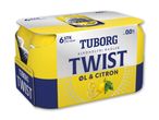 Seks-pak alkoholfri radler med citron, 0,0% vol.
