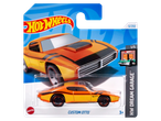 Hot Wheels Custom Otto, carro laranja em blister.