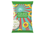 FOOD FESTIVAL Snack Rings met zure room smaak, 100g.