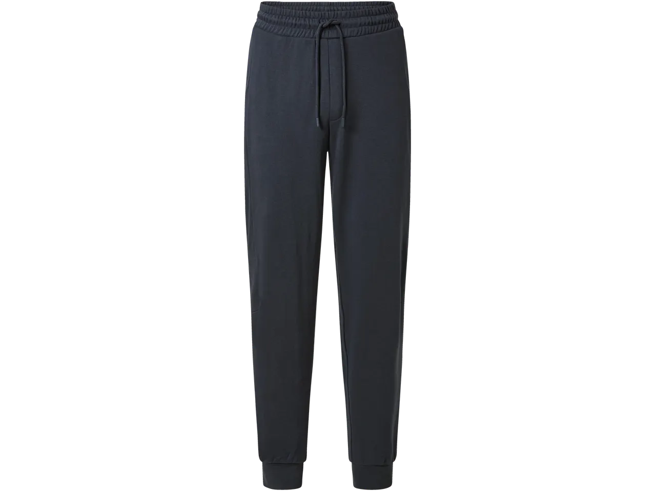 Esmara Men sportske pantalone u tamno sivoj boji sa učkurom na struku.