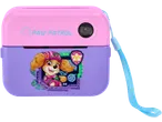 Câmara Paw Patrol com personagem Skye, em design rosa e roxo.