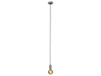 LIVARNO home taklampa med en enda glödlampa och grå sockel