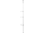 LIVARNO home extendable bathroom caddy with three wire shelves