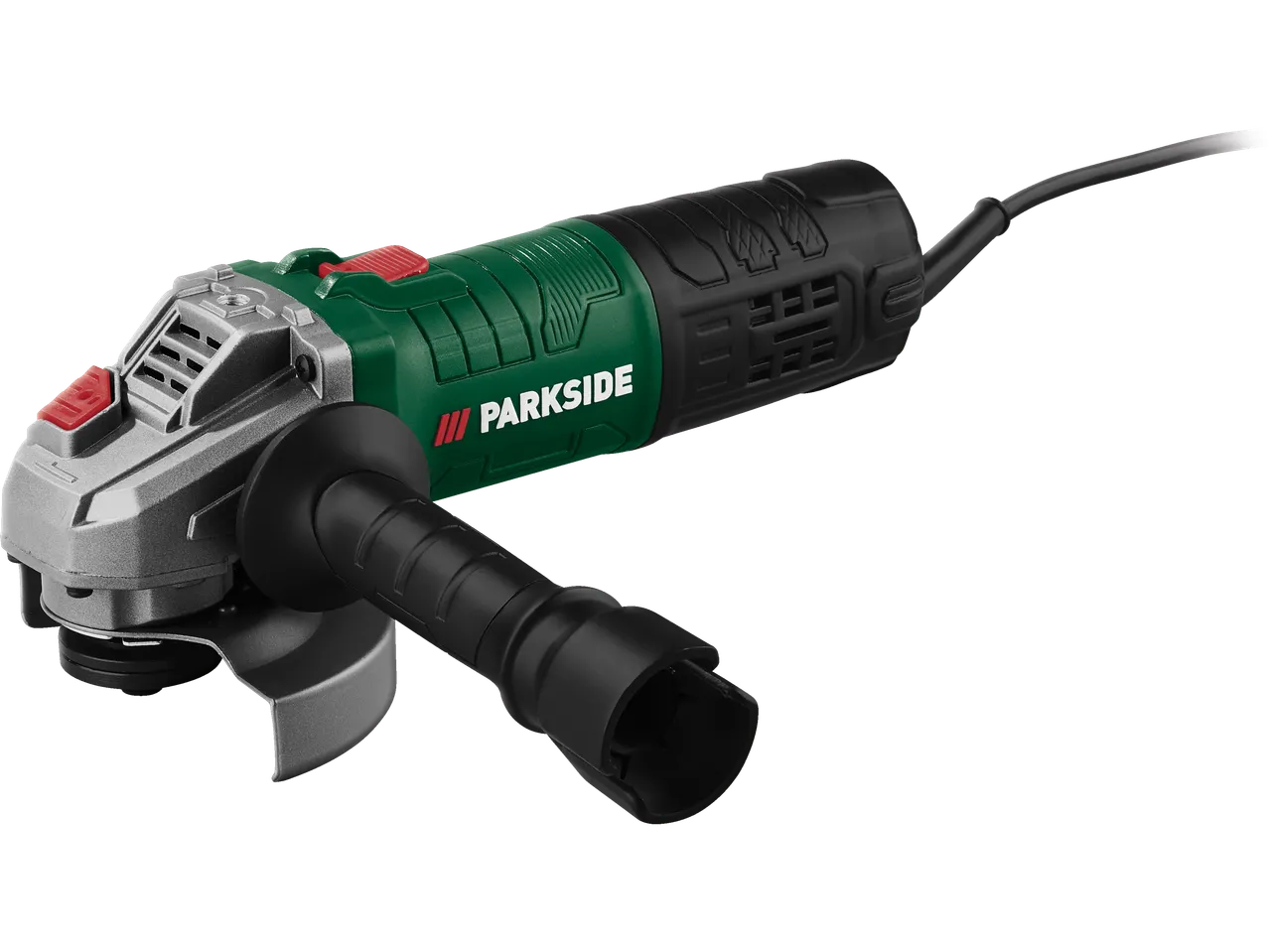 Parkside angle grinder: power tool for cutting and grinding.