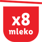 F x8 mleko