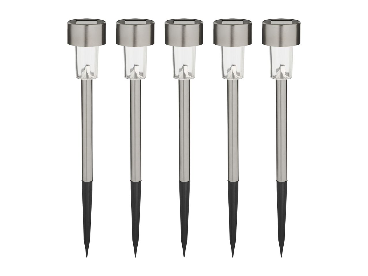 Go to full screen view: Livarno Home LED Solar Lights - 5 Pack - Image 1