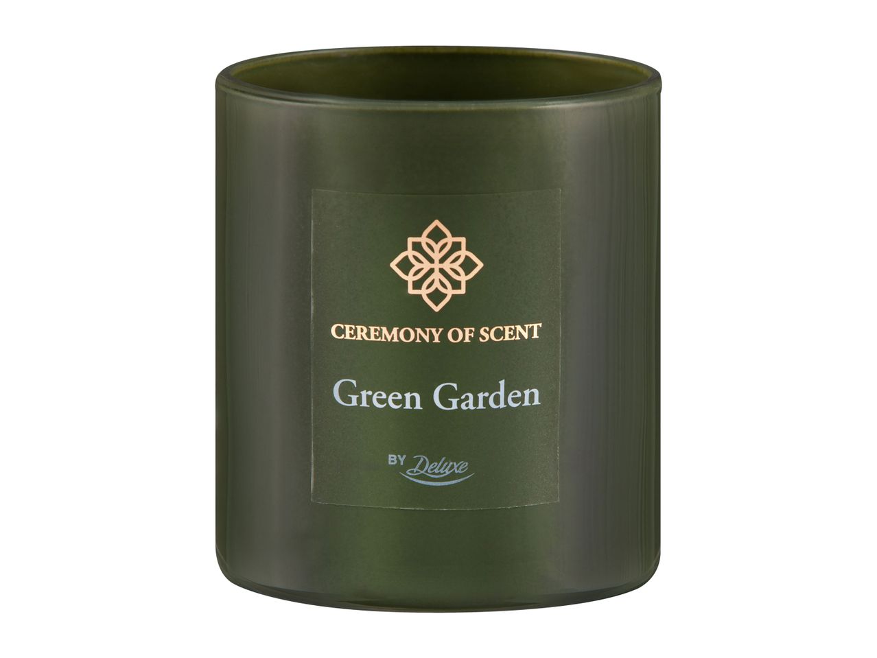 Ceremony of Scent candle, Green Garden, by Deluxe.