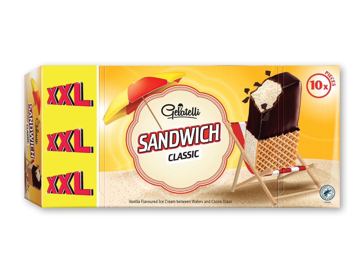 Æske med Wall's Sandwich is