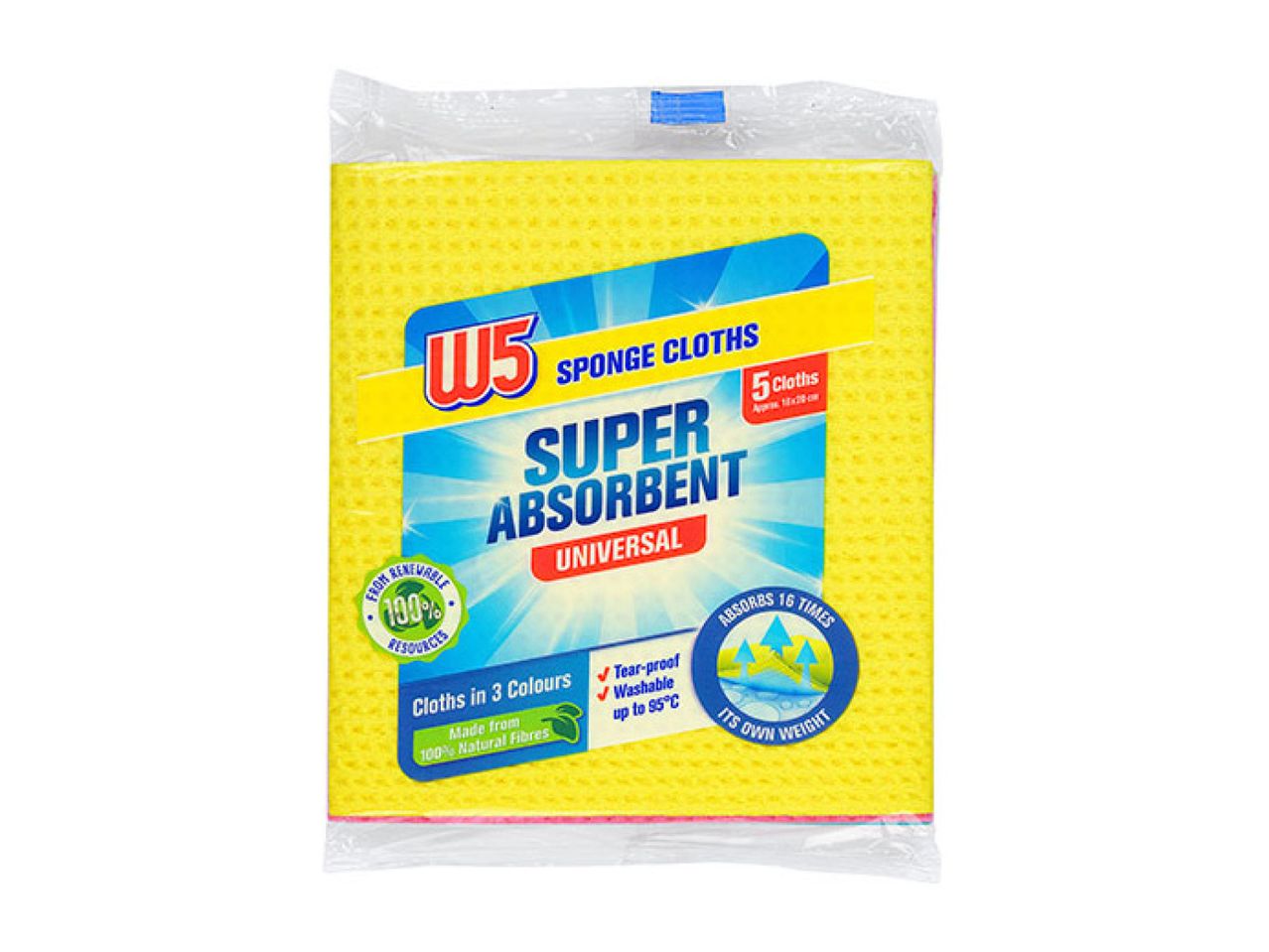 Lidl W5 Sponge Cloths - Lidl plus price
