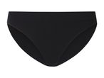 Black seamless women's briefs with a ribbed texture.