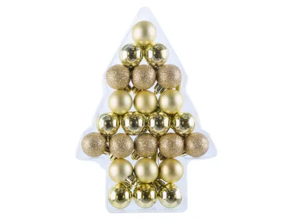 Mini karácsonyfagömb