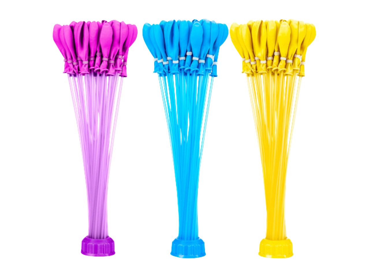 Purple/Blue/Yellow Bunch O Water Balloons - 100 Pieces