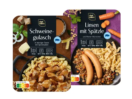 Chef Select Traditionelles Fertiggericht