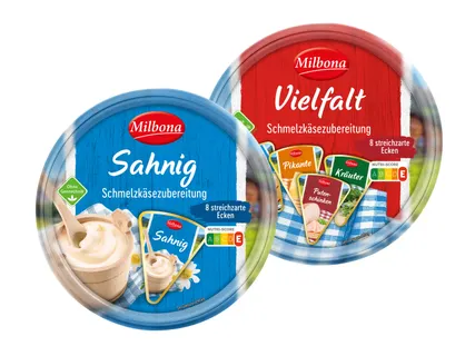 Milbona Schmelzkäsezubereitung