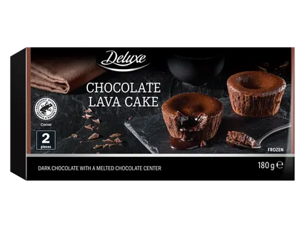 Étcsokoládés lávasütemény