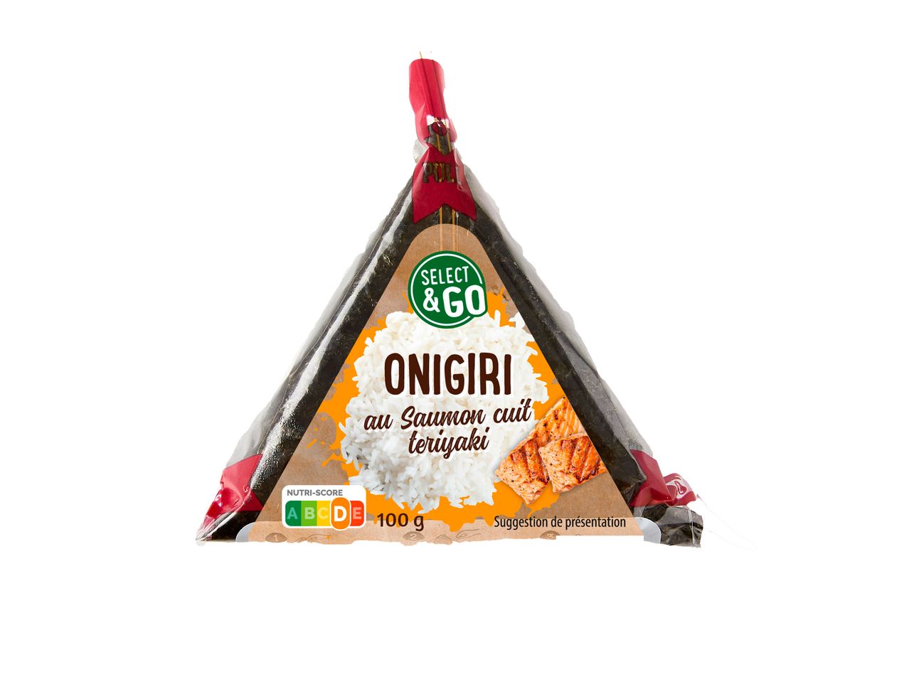 Onigiri Select & Go au saumon teriyaki.