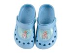 Frozen-themed children's Crocs clogs.