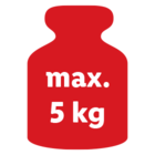 Max. 5 kg