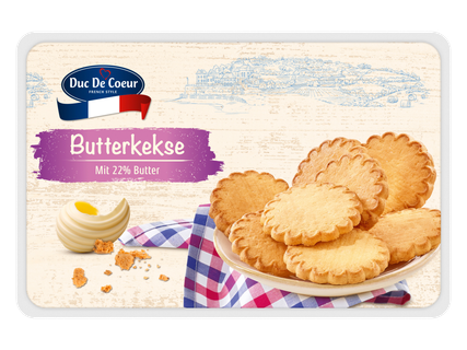 Duc de Coeur Butterkekse
