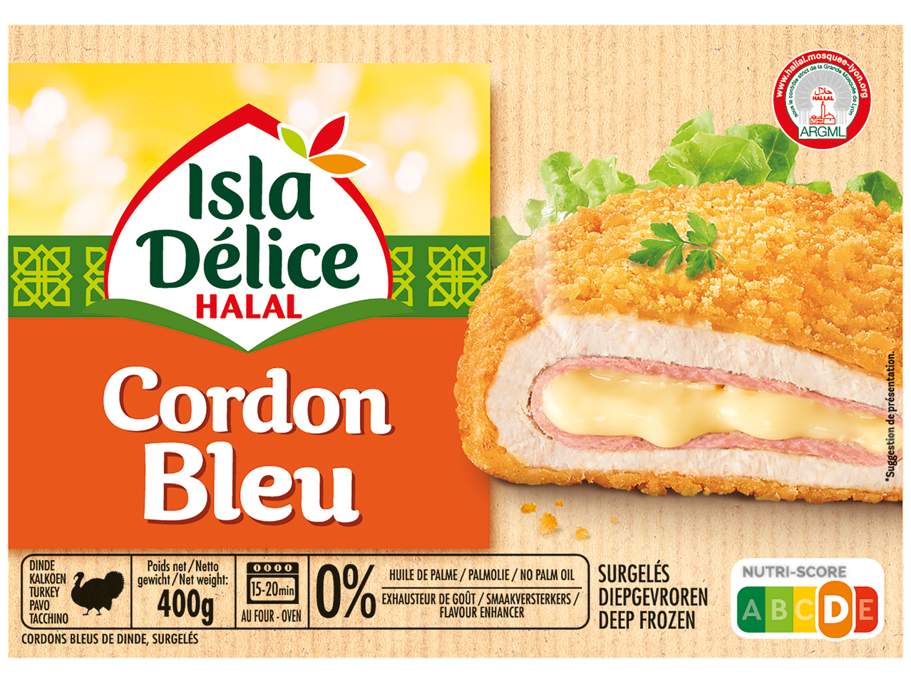Isla Délice cordon bleu