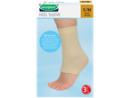Sensiplast heel sleeve with gel pad, size S/M, for discomfort relief.