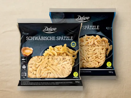 Deluxe Spätzle-Spezialitäten