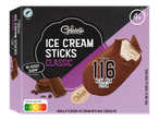 Gelatelli Classic vanília ízű tejcsokoládés jégkrém pálcikák (4 db).