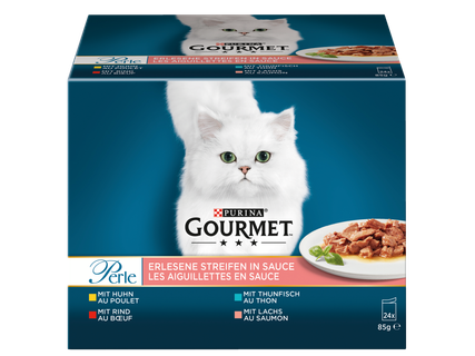 Purina Gourmet Perle Erlesene Streifen in Sauce