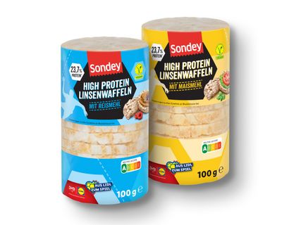 Sondey High Protein Linsenwaffeln