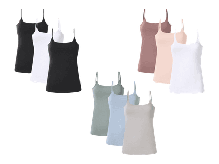 ESMARA Spagettiolkaintoppi 3 kpl