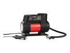 ULTIMATE UMK 10 E4 mini-compressor with a 12V car plug and air hose.