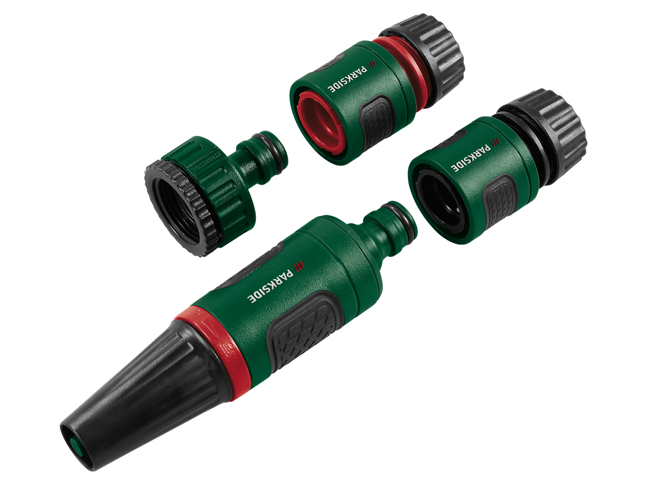 Parkside spojnice za crevo i prskalica.