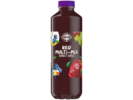 Piros gyümölcsös multivitamin-ital (Lidl Plus)