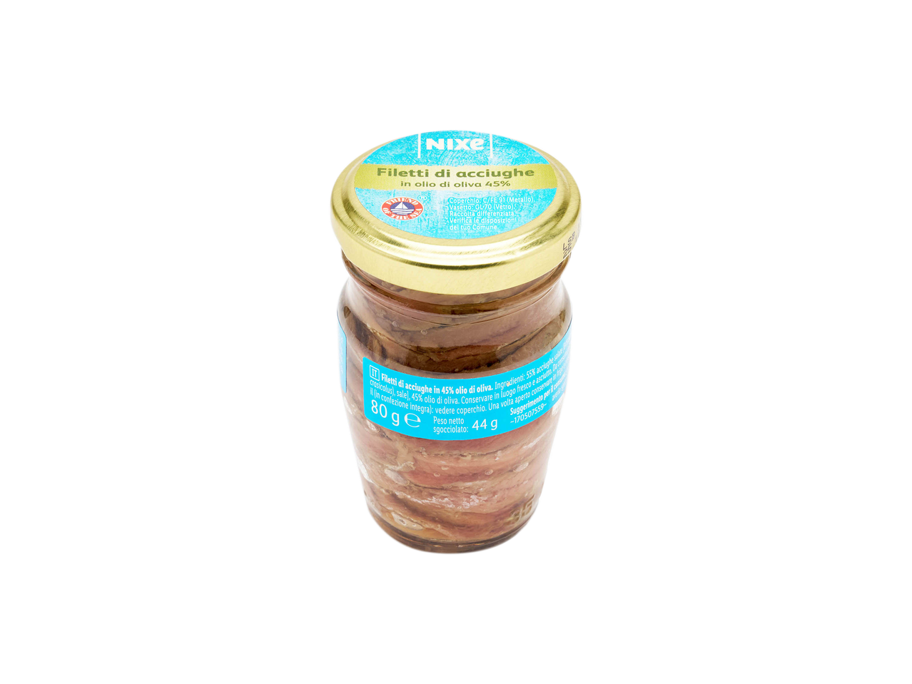 Anchovies Fillets in Olive Oil