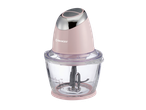 Picador SilverCrest rosa pastel com tigela de vidro.