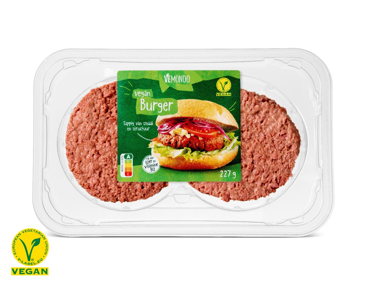 Ga naar volledige schermweergave: Verse vegan burger - afbeelding 1