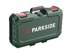Green Parkside tool case.